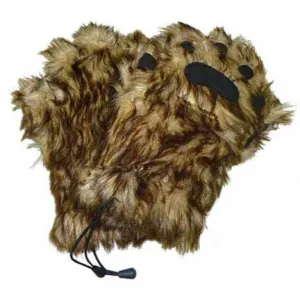 Adult Chewie Faux Fur Mittens