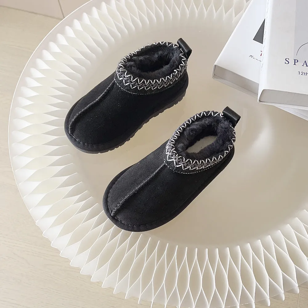 Alaska Fleece Childs Slippers