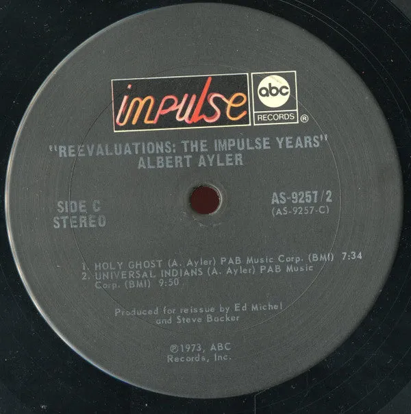 Albert Ayler - Reevaluations: The Impulse Years - LP