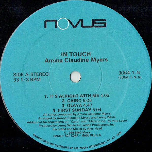 Amina Claudine Myers - In Touch - LP