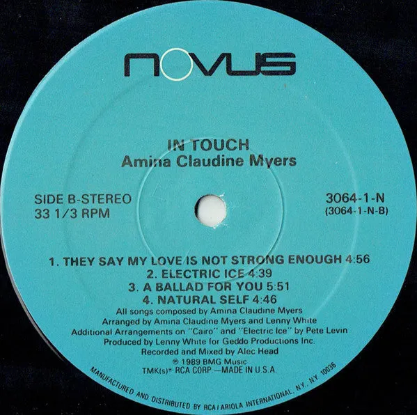 Amina Claudine Myers - In Touch - LP