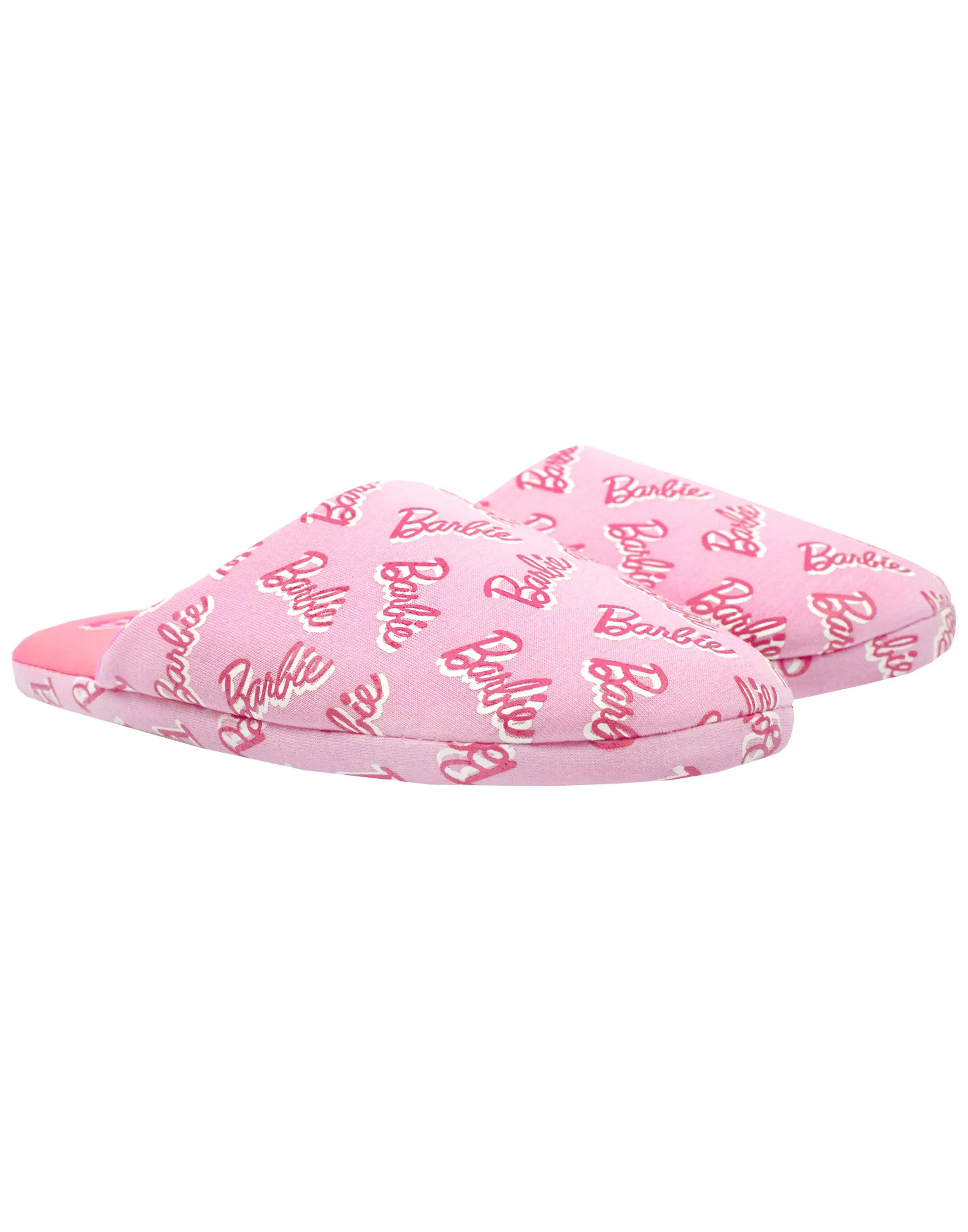 Barbie Girls Pink Mule Slippers