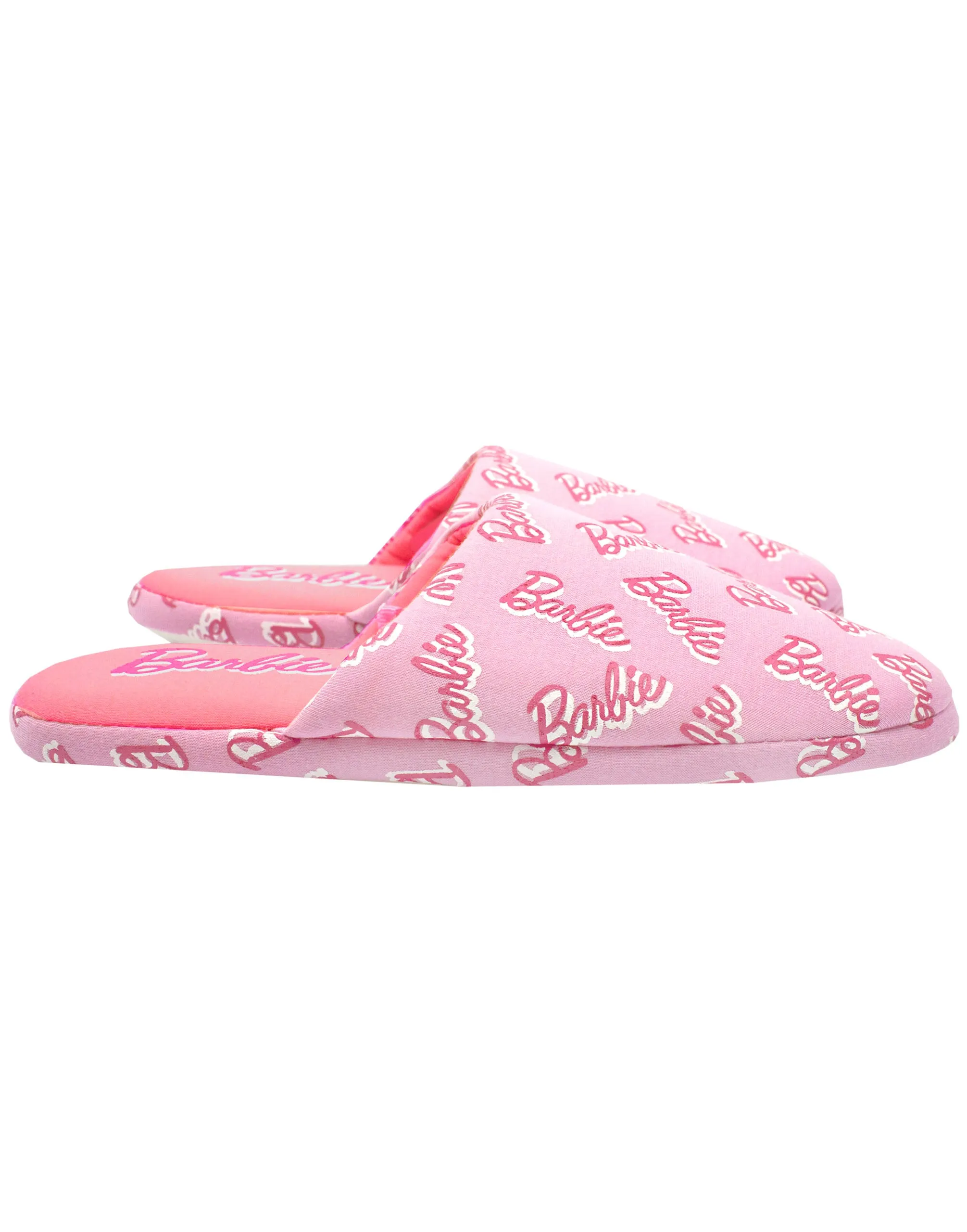 Barbie Girls Pink Mule Slippers