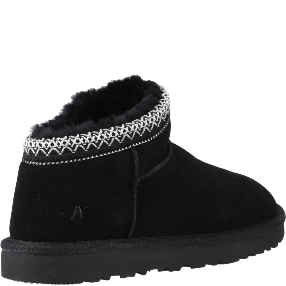 Black Sloane Bootie Slippers