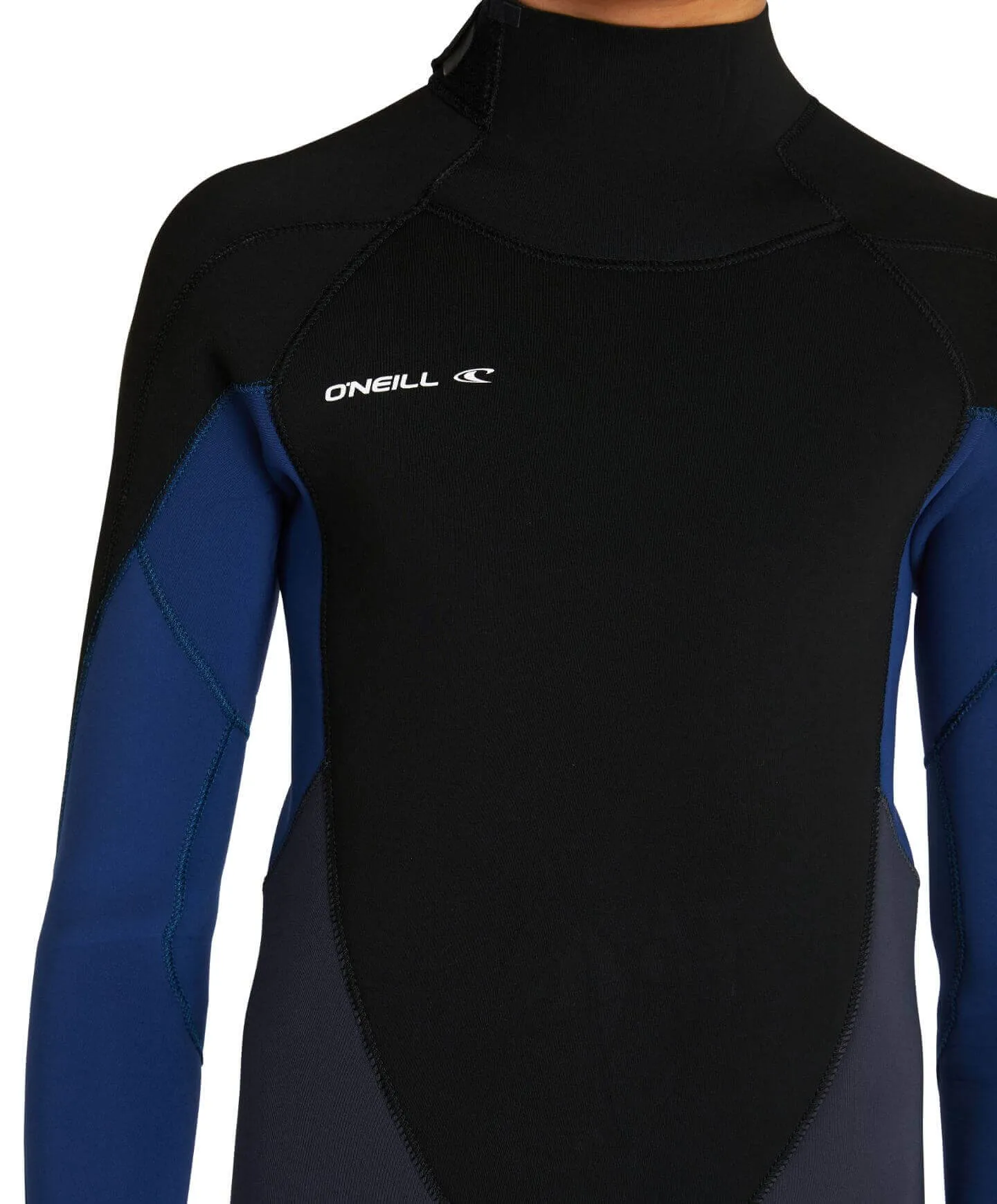 Boy's Defender 3/2mm Steamer Back Zip Wetsuit - Gunmetal