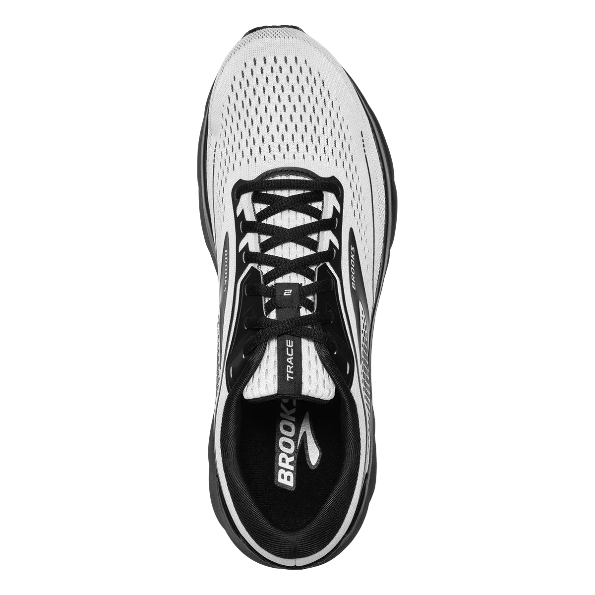 Brooks Trace 2 - White - Black