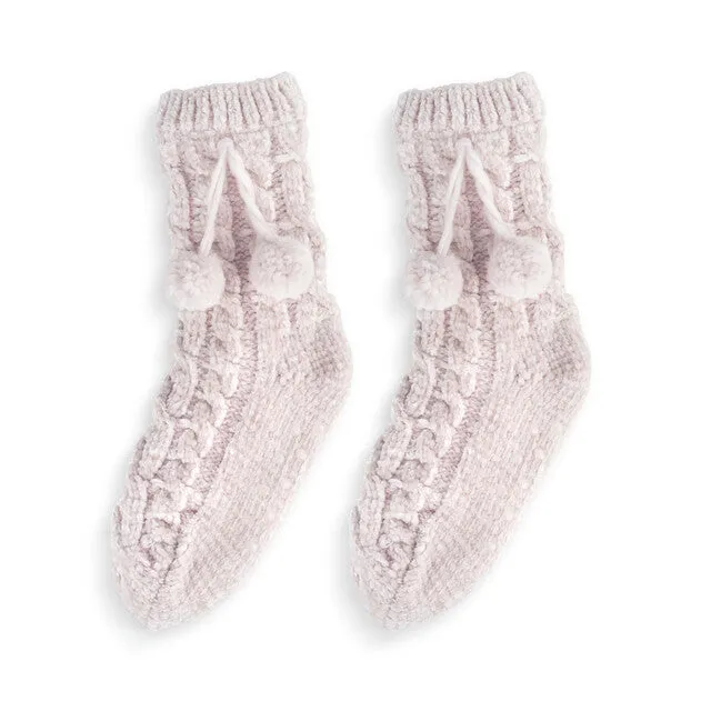 Chenille Slipper Socks