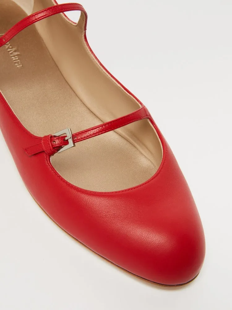 Circus nappa leather ballet flats