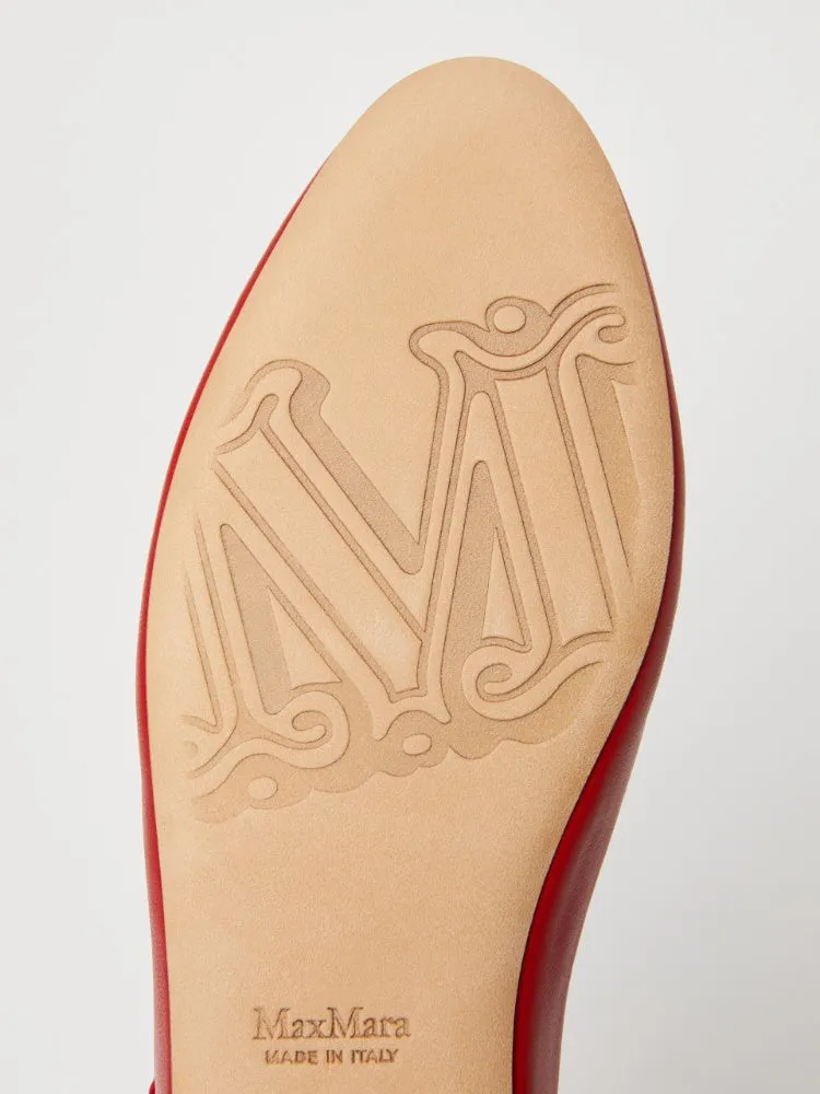 Circus nappa leather ballet flats