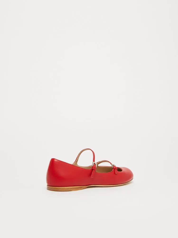 Circus nappa leather ballet flats