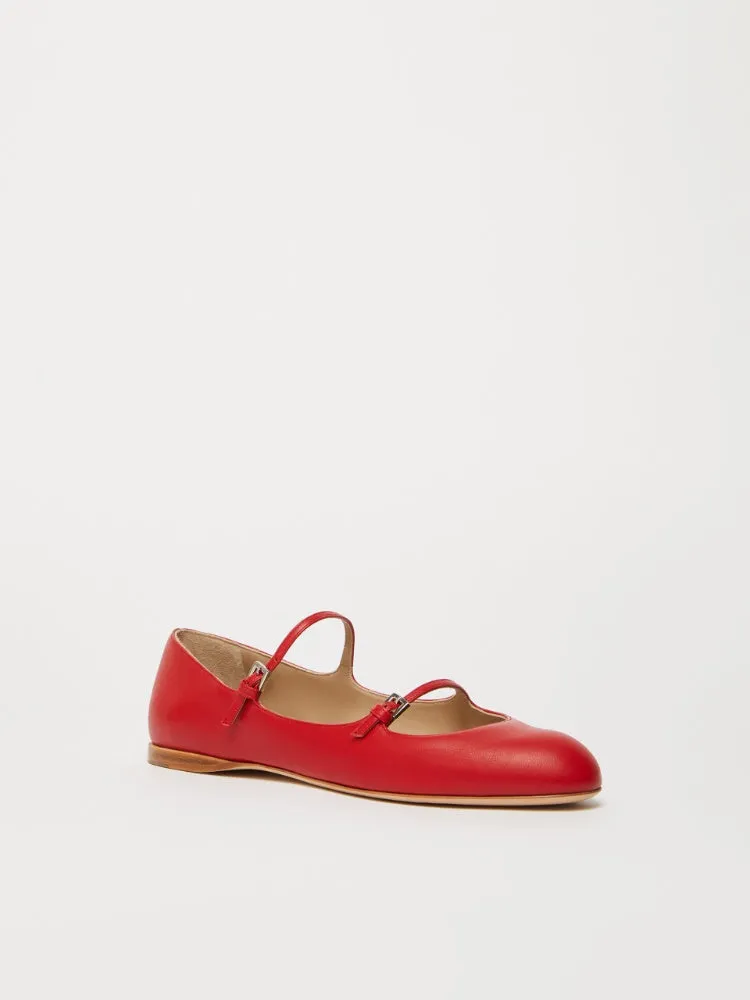 Circus nappa leather ballet flats