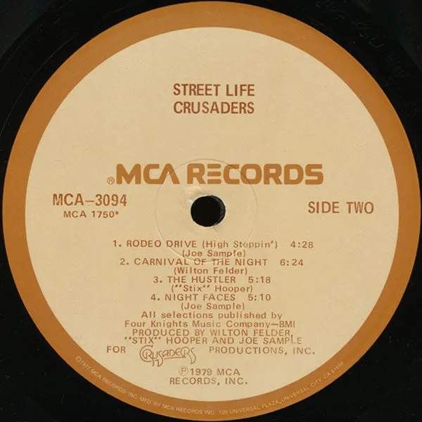 Crusaders* - Street Life - LP