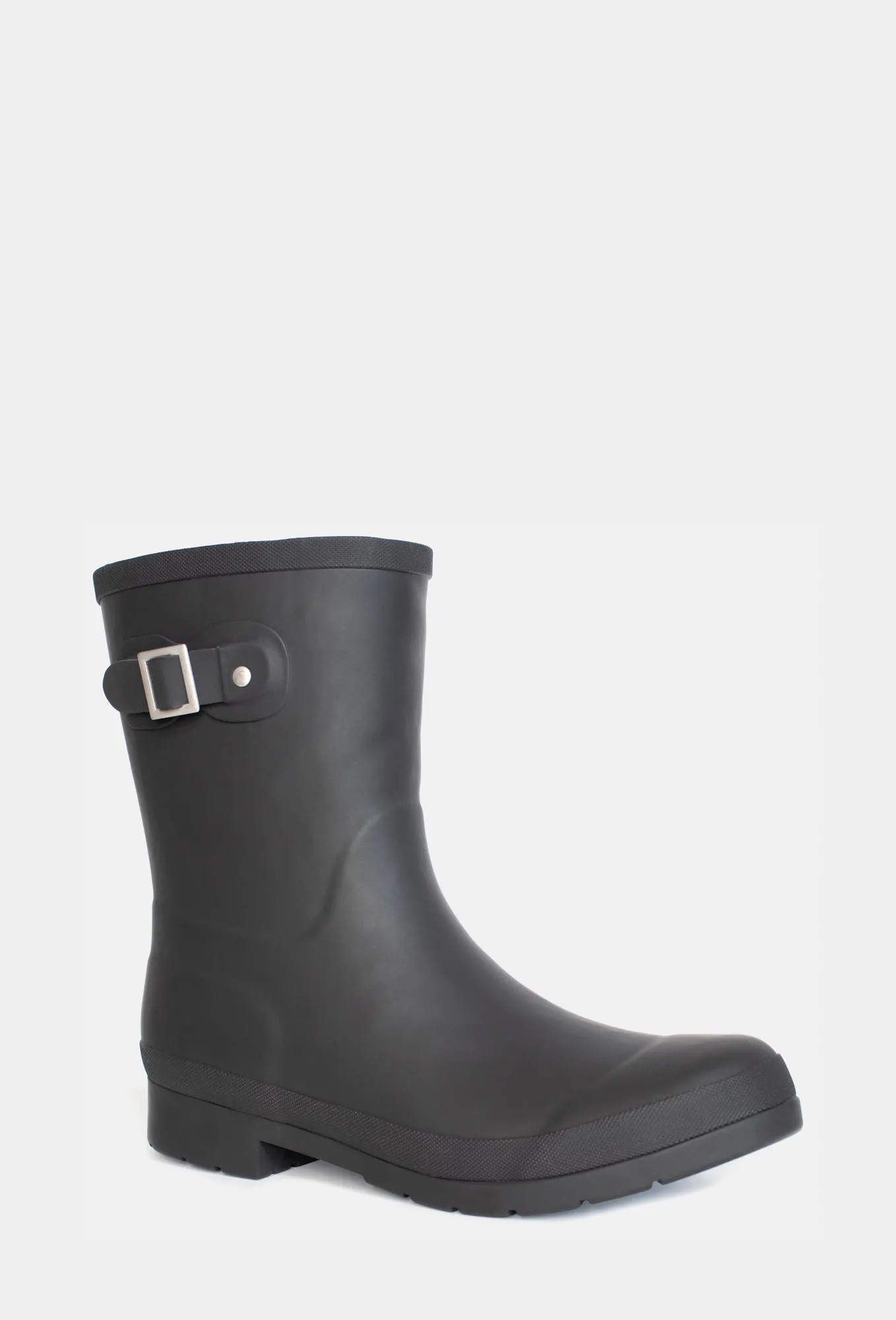 DELRIDGE MID RAIN BOOT - BLACK