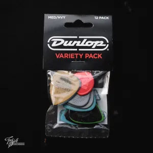 Dunlop JPVP102 Medium & Heavy Pick Variety Pack 12-Pack