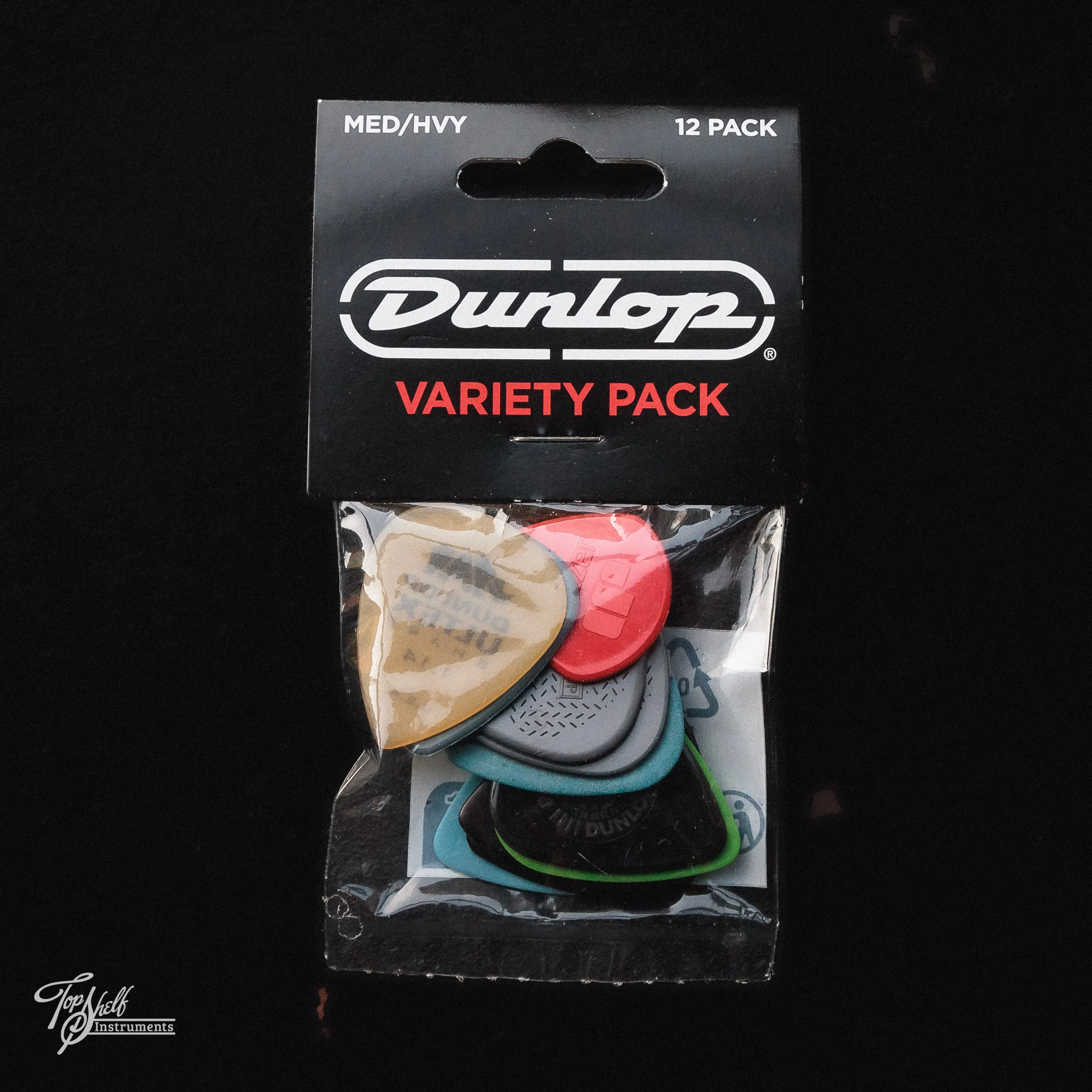 Dunlop JPVP102 Medium & Heavy Pick Variety Pack 12-Pack