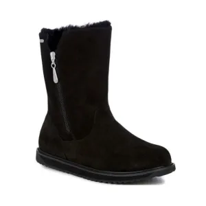 Emu - Women's Gravelly Sheepskin WATERPROOF Boot- Black