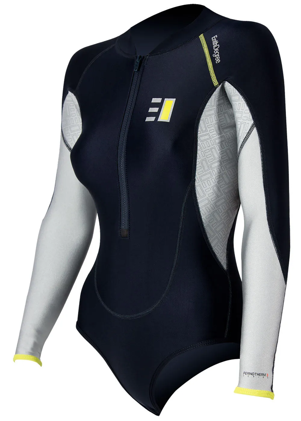 Enth Degree Womens Assana Long Sleeve Thermal Spring Suit