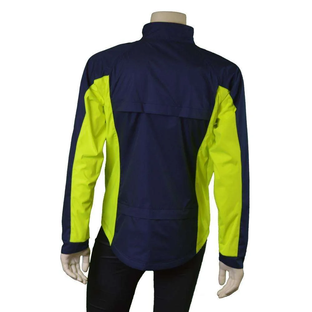 Hartford II Reflective Men's Jacket in Navy/Flo Lime