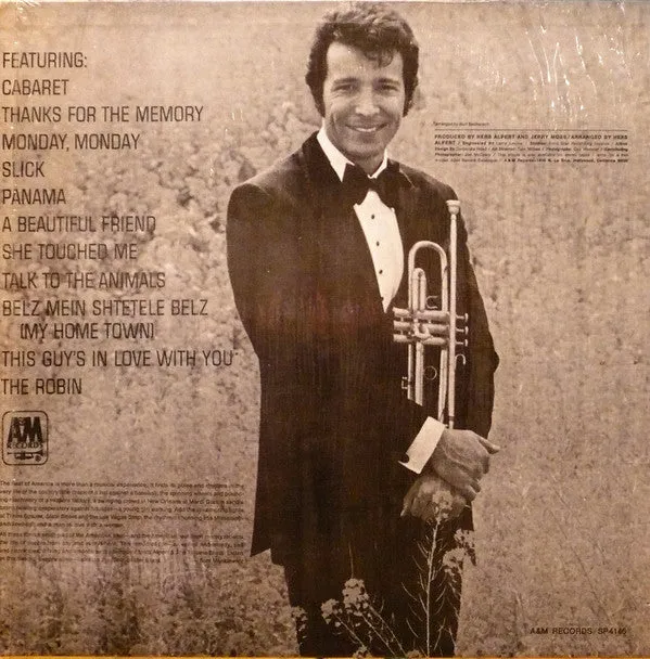 Herb Alpert & The Tijuana Brass - The Beat Of The Brass (LP, Album, Used) / Very Good (VG)