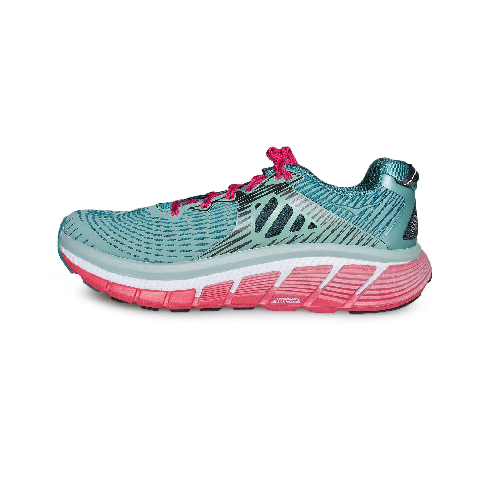 Hoka One One Gaviota Canton / Green Blue Slate Running Shoes - Women's