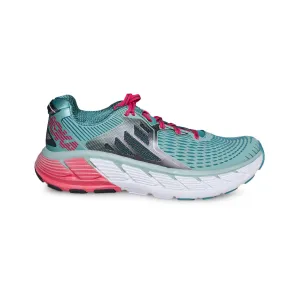 Hoka One One Gaviota Canton / Green Blue Slate Running Shoes - Women's