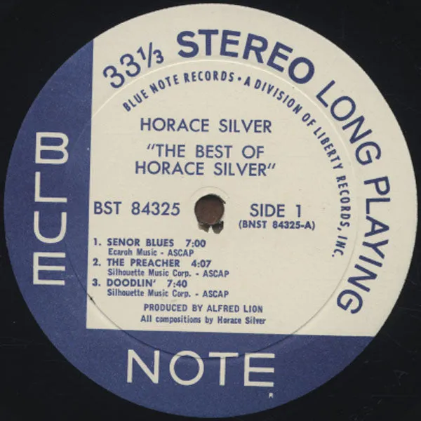 Horace Silver - The Best Of Horace Silver (LP, Comp) (VG)