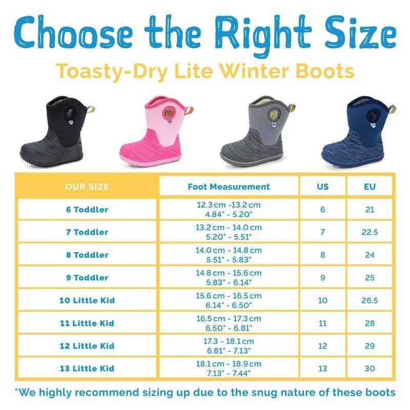 Jan & Jul Child Size 6 Toddler Pink Jan & Jul Winter Boots (Retail)