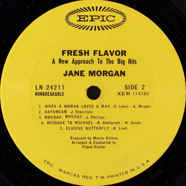 Jane Morgan - Fresh Flavor (LP, Album, Mono) (VG )