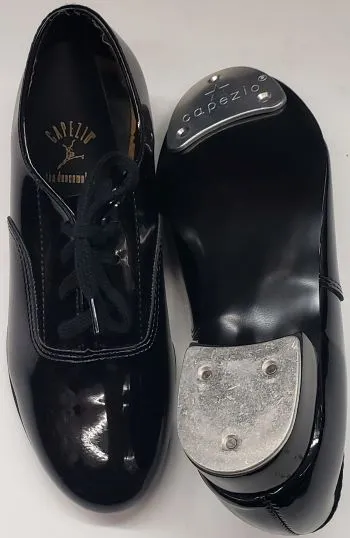 John Jr. III -- Boy's Economy Tap Oxford -- Black Patent