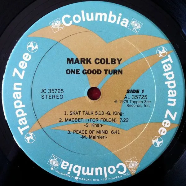 Mark Colby - One Good Turn (LP, Album, Pit) (VG )