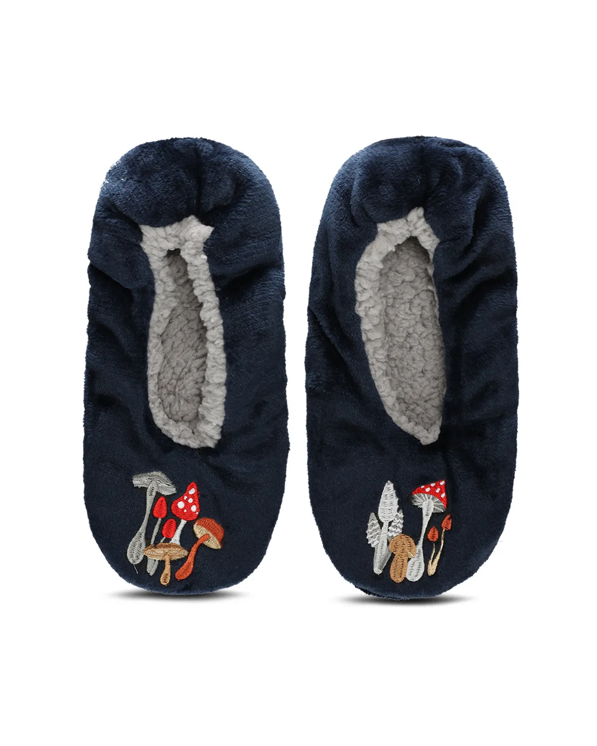 Men's Shrooms Sherpa Lined Slippers