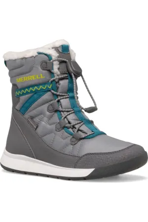 Merrell Snow Crush 3.0 Waterproof Snow Boots in Gray Multi