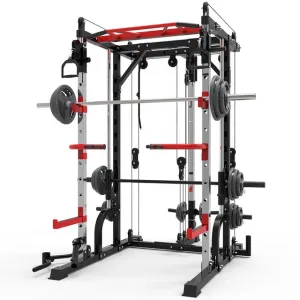 Multi-functional Smith Machine   Cable Crossover (Squat Rack)