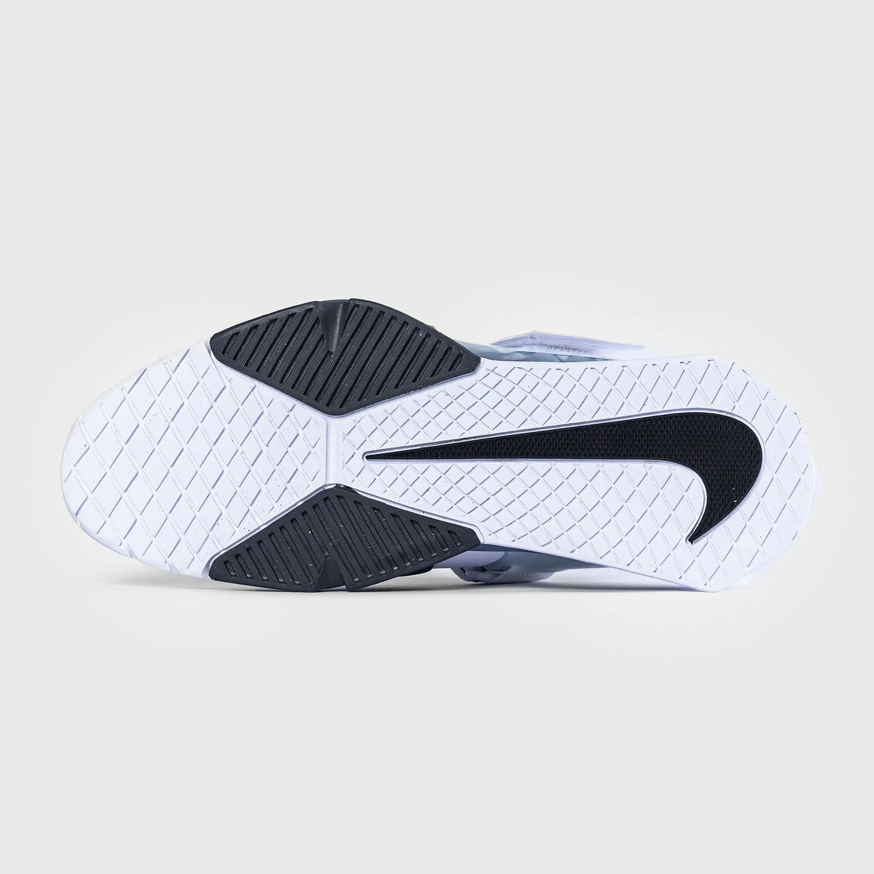 Nike - Savaleos Weightlifting Shoes - WHITE/BLACK-IRON GREY