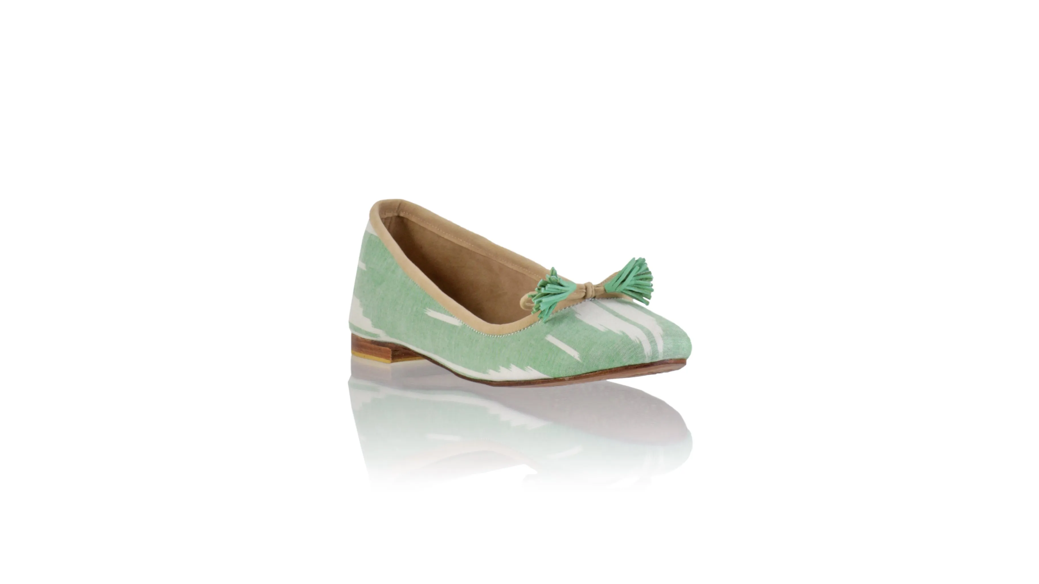 Noemi 20mm Ballet -  Green Pioni Tenun