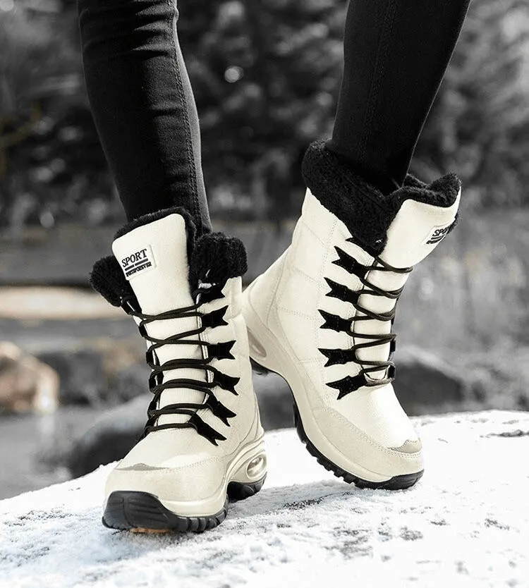 Outdoor Snow Boot for Women / Waterproof Warm Trekking Shoes - SF0288