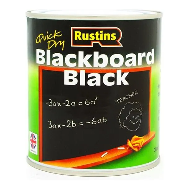 Rustins Quick Dry Blackboard Black