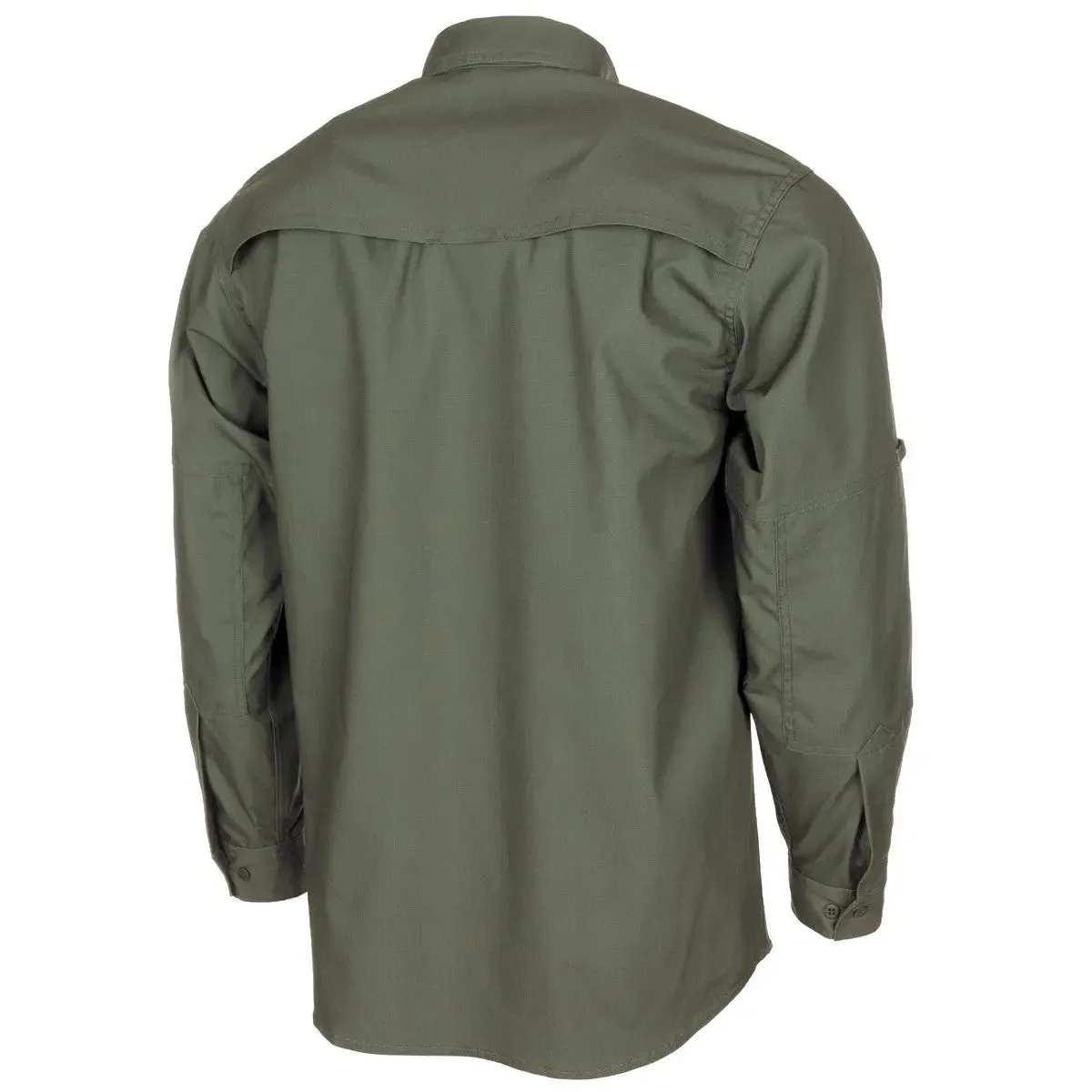 Shirt, "Attack", long-sleeved, OD green, Teflon, Rip Stop