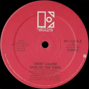 Terry Callier - Sign Of The Times / Occasional Rain (12") (VG)