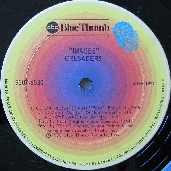 The Crusaders - Images (LP, Album, Used) / Very Good (VG)