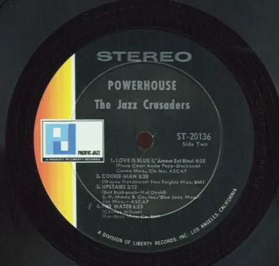 The Crusaders - Powerhouse (LP, gat) (VG )