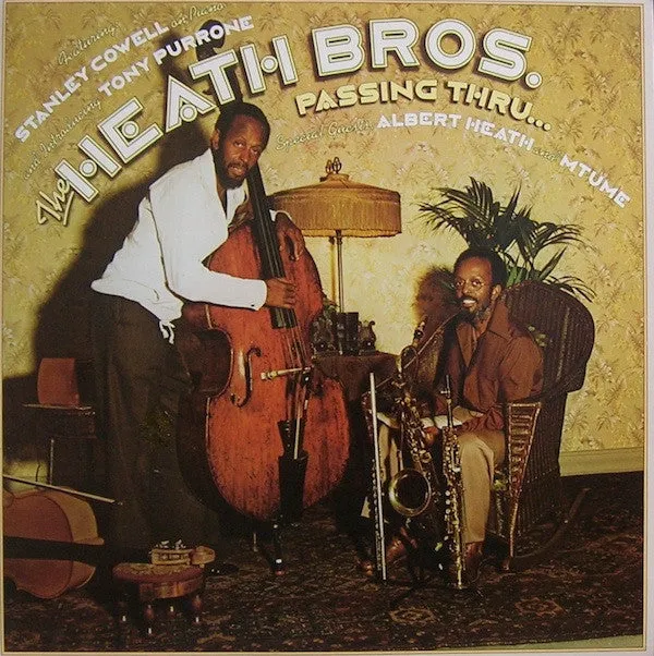 The Heath Brothers - Passing Thru... (LP, Album) (VG)