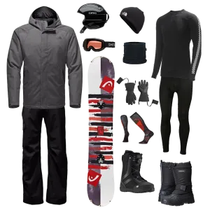 The North Face The Works Package w/ Pants - Men's Snowboard