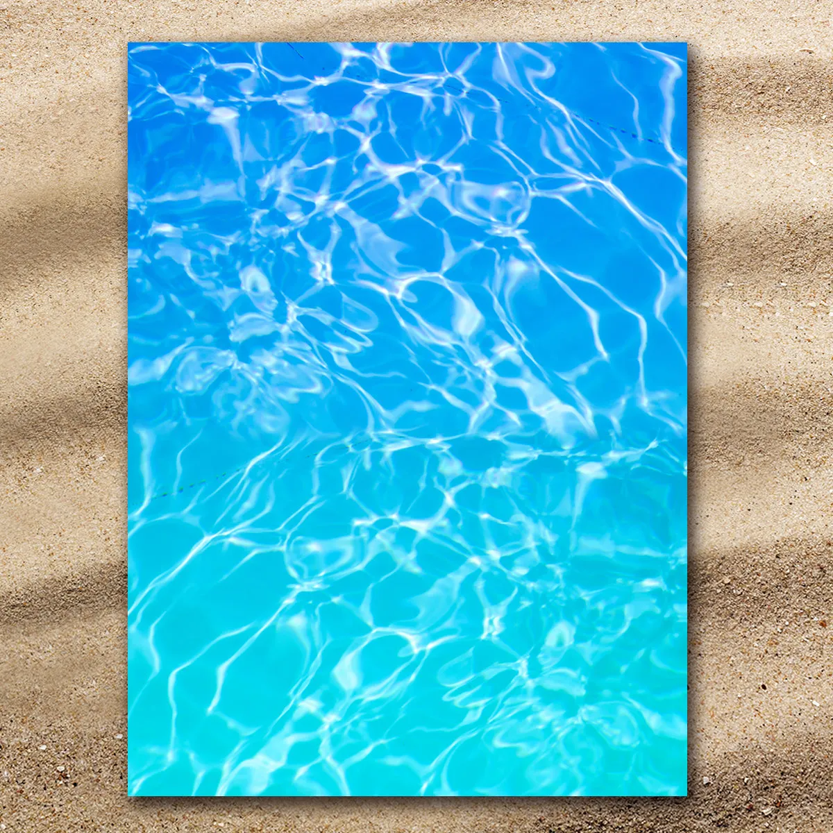 Turquoise Sea Extra Large Towel