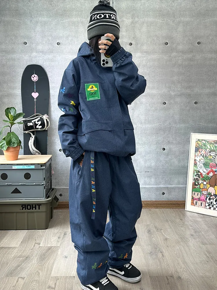 Women's John Snow Street Fusion WIP Baggy Cargo Snow Suit