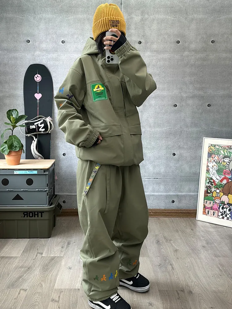 Women's John Snow Street Fusion WIP Baggy Cargo Snow Suit