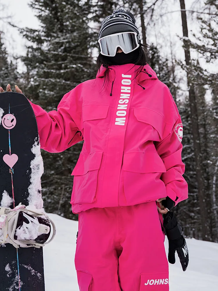 Women's John Snow Urban Swag Funky Freestyle Baggy Snow Suit